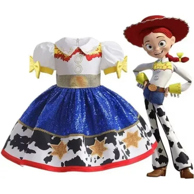 Q Vestido De Princesa Jessie De Toy Story Para Niña Vestido