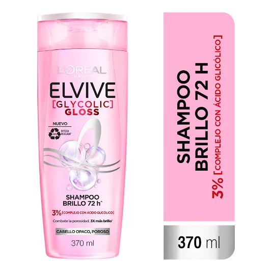 Shampoo Elvive Glycolic Gloss X 370ml
