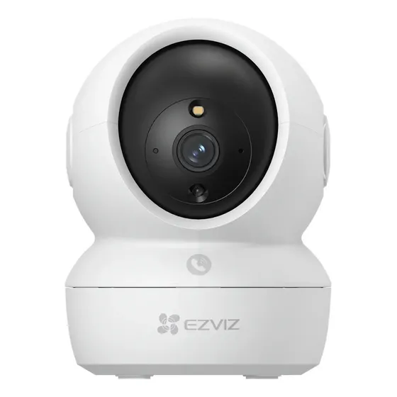 Ezviz H6c Pro 2k Cámara De seguridad WIFI 3mp con giro de 360° y audio bidireccional, Color Blanco | Cuotas sin interés
