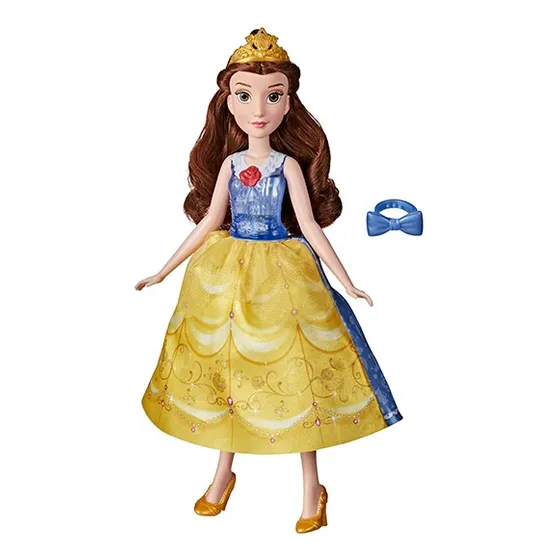 Muñeca Hasbro Disney Princesas Bella Vestido Mágico