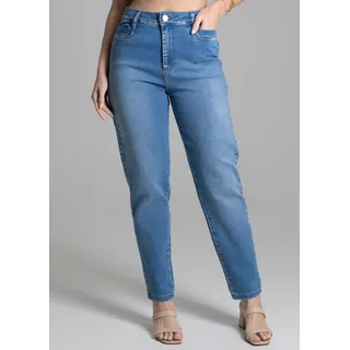 Calça Jeans Feminina Sawary Mom Cintura Alta Calça Jeans Feminina Sawary Mom Cintura Alta