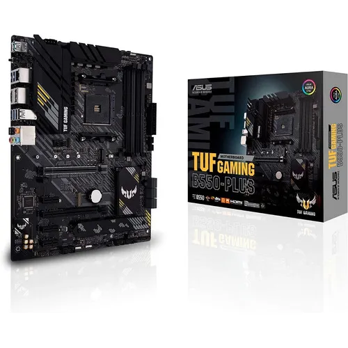 Placa Mãe Asus Tuf Gaming B550-plus Am4 Ddr4 Cor Preto