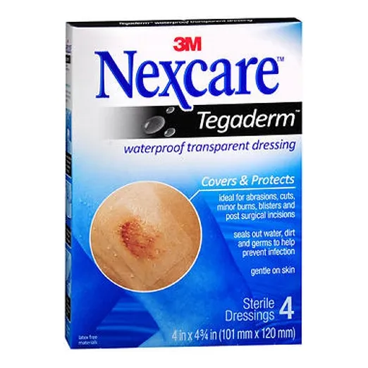 Apósitos Estériles Nexcare Tegaderm Transparent (paquete De