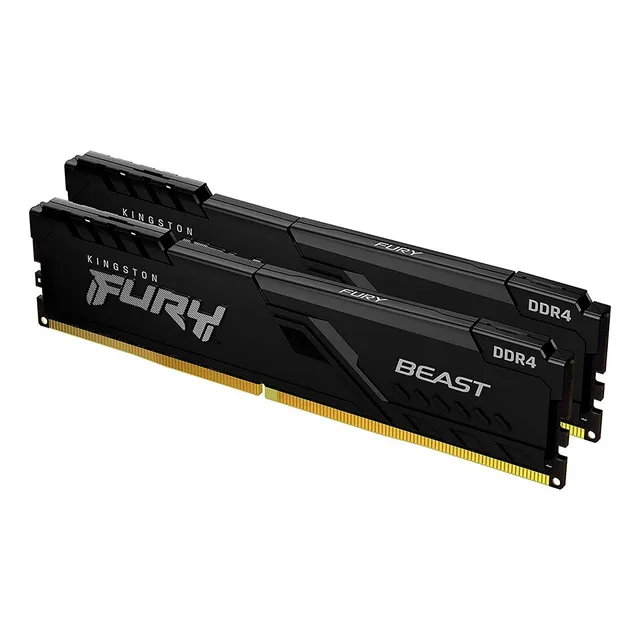 Memoria Ram Ddr4 Kingston Fury Beast Black 16gb 3600mt/s