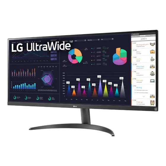 Monitor LG Ips Ultrawide Full Hd De 34 21:9 Y Amd Freesync Color Negro 110/220V