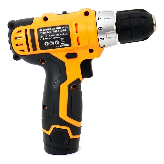 Taladro Inalámbrico Batería Litio Indicador Luz Led Hoteche