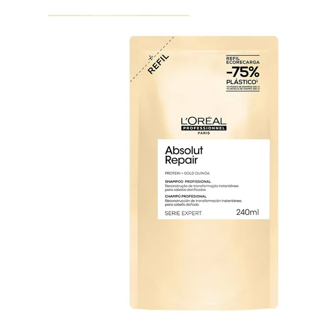 Shampoo Sachê L'oréal Linha Expert Refil 240ml