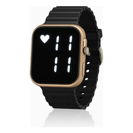 Relógio Digital Led Feminino Ultra Prova D'água Barato