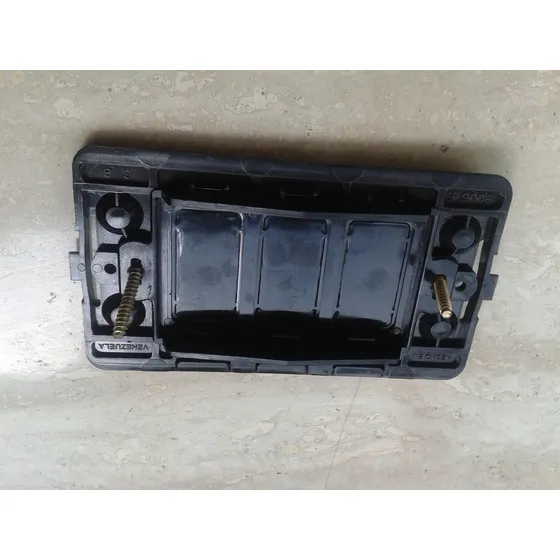 Placa Base Plástica, Para 3 Swiches De Luz, Marca Bticino