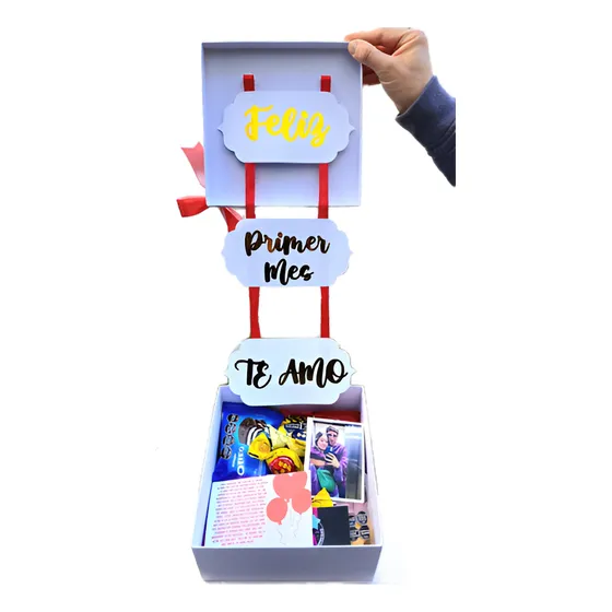 Caja Regalo Sorpresa Con Chocolates Golosinas