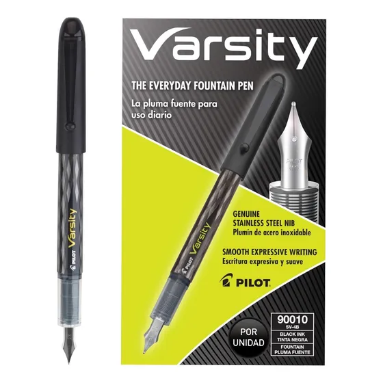  Pluma Fuente Estilográfica Pilot Varsity Por Unidad