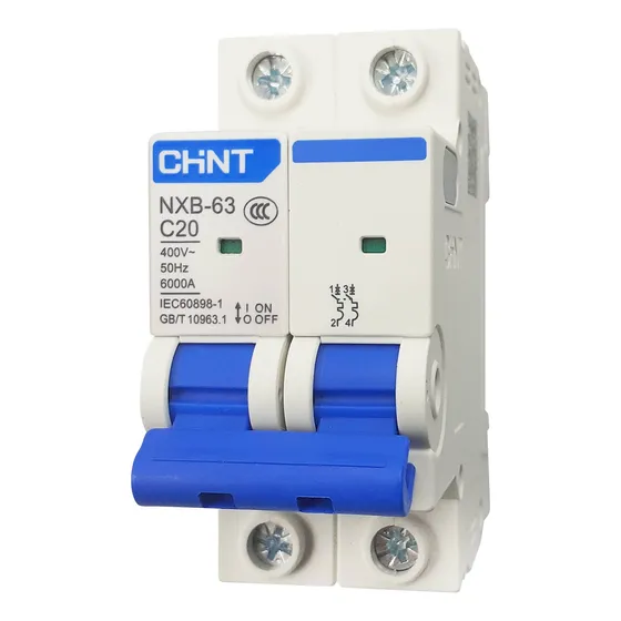 Pastilla Interruptor Termomagnetico 2x20a Riel Din C 6ka