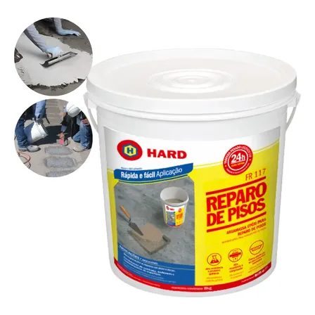 Reparo De Piso Industrial Fr 117 Argamassa Epoxi Hard