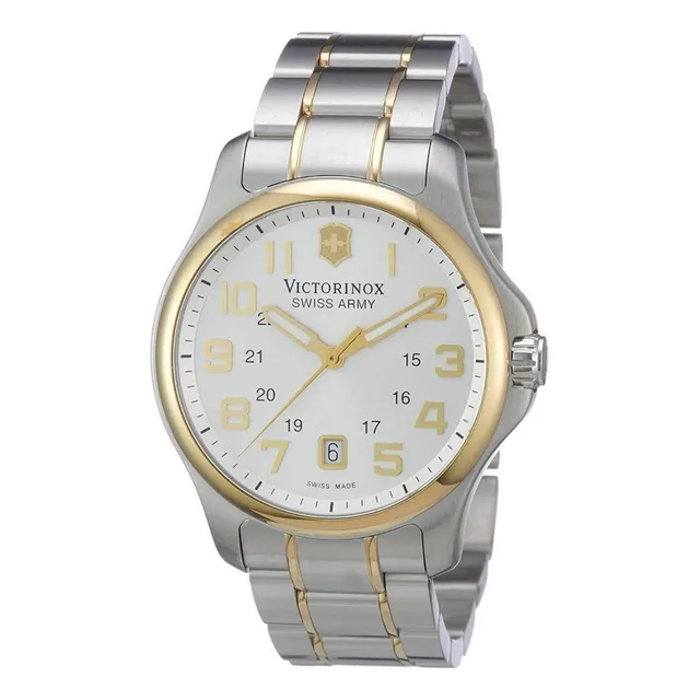 Reloj Victorinox Swiss Army Officers Gent 241362 Acero Inox