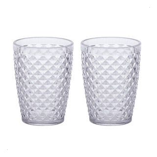 Kit 2 Copos Acrílico 500ml Luxxor Bico Jaca Suco Água Grande Cor Transparente Kit 2 Copos Acrílico 500ml Luxxor Bico Jaca Suco Água Grande Cor Transparente