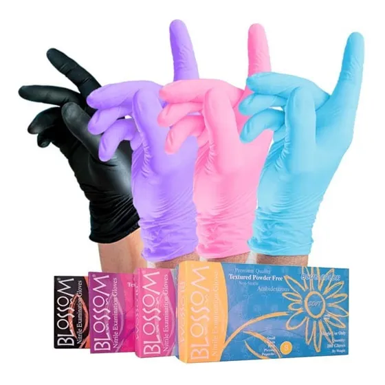 Guantes De Nitrilo Blossom (xs,s,m,l,xl ) Mayor Y Detal