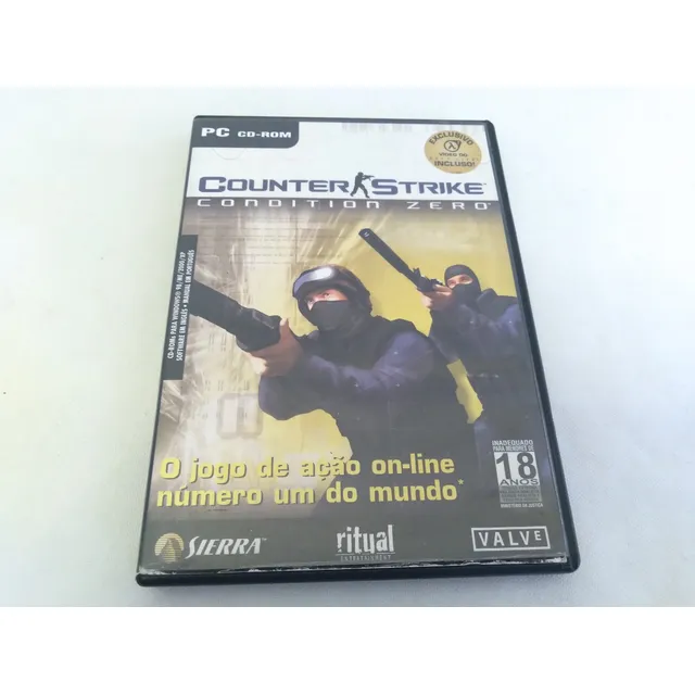 Jogo P/ Pc - Counter Strike Condition Zero - Usado -