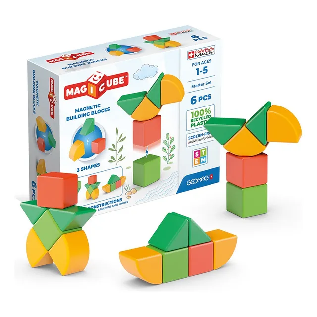 Juego Cubos Con Iman Con 6 Piezas Magicube