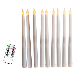 12 Velas Largas, Candelabro Led, Llama Oscilante 12 Velas Largas, Candelabro Led, Llama Oscilante