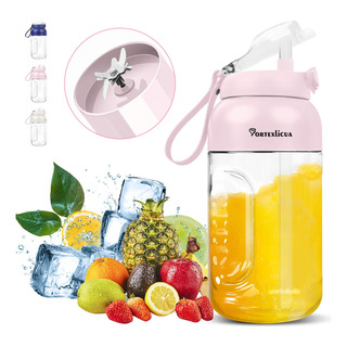 Licuadora Portátil Mini Recargable Extractor Jugos 1200ml Licuadora Portátil Mini Recargable Extractor Jugos 1200ml