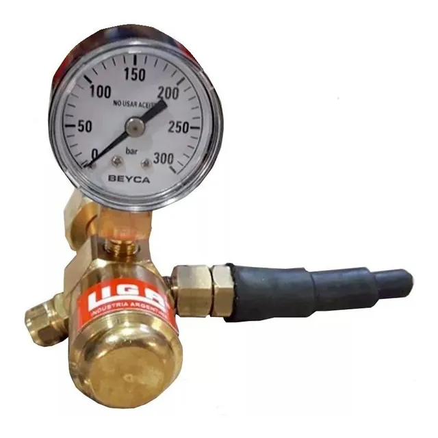 Valvula Regulador  De Gas De Helio Marca Liga Ind Arg