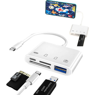 Adaptador Para iPad iPhone Tarjeta Sd/tf Lector De Tarjetas Adaptador Para iPad iPhone Tarjeta Sd/tf Lector De Tarjetas
