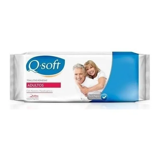 Q Soft Toallas Humedas Adulto 10 Packs X 40 Unidades