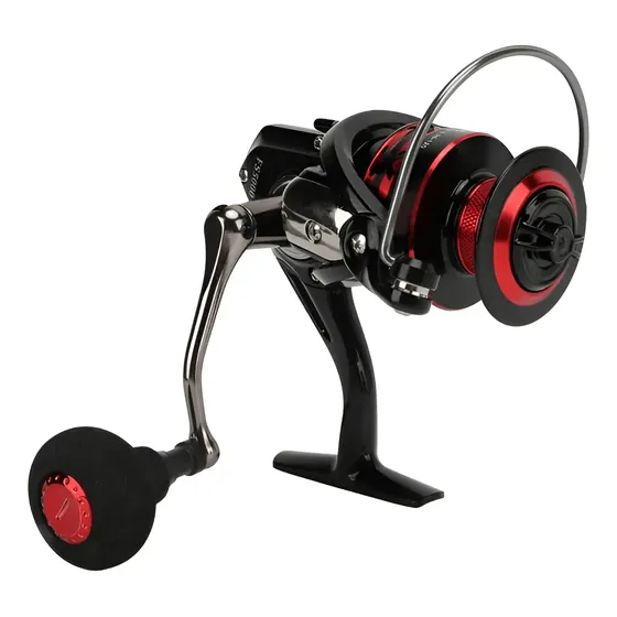 Reel Frontal Deukio FS5000 Rojo Derecho/Izquierdo Pesca Costa Playa