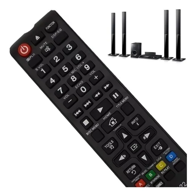 Control Remoto Para Home Theater Samsung Ht-e355k Ht-e330