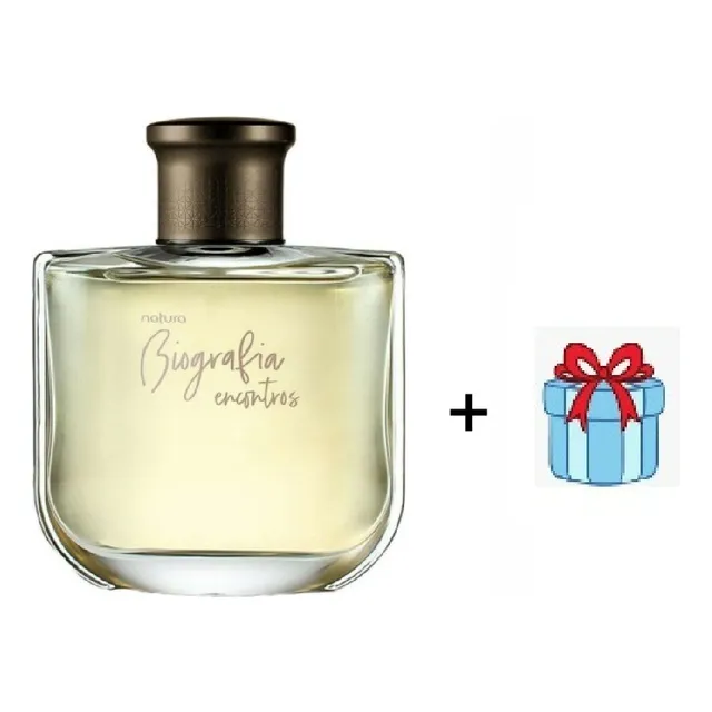 Biografia Encontros Masculino 100ml + Mini 25ml Natura