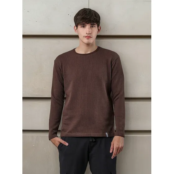 Remera Howard Manga Larga Cuello Redondo Para Hombre
