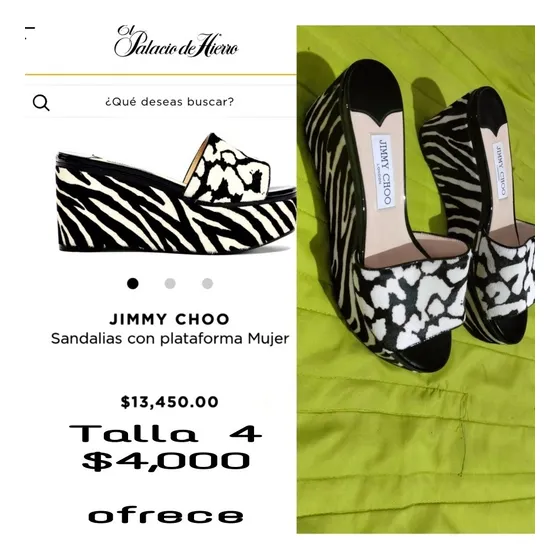 Zapatos Plataforma Jimmy Choo Originales (usado)