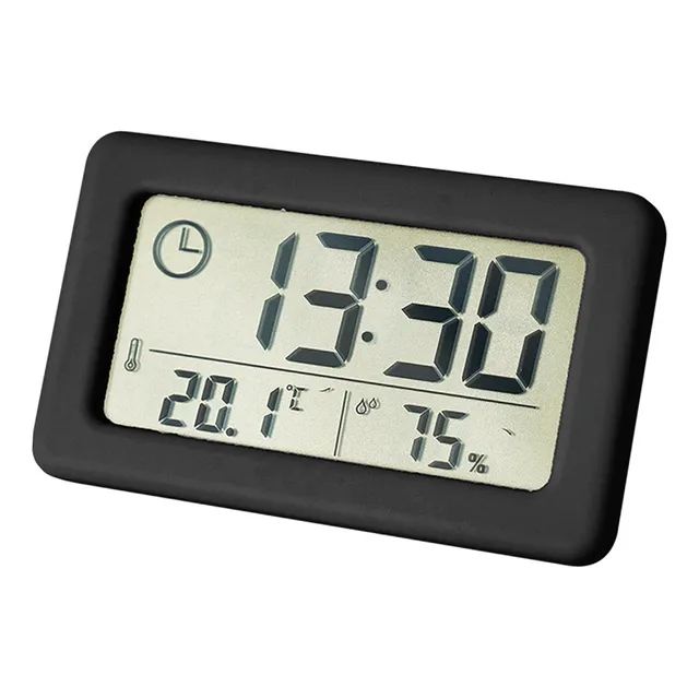 Gazechimp Reloj Pared Digital Moderno Monitor Humedad Sala
