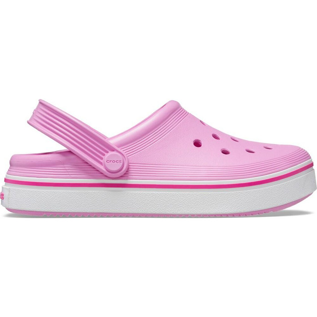 Sandália Crocband Off Court Clog Kids Taffy Pink Sandália Crocband Off Court Clog Kids Taffy Pink