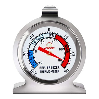 Termometro De Congelador De Cocina De Acero Inox -30 A 30c Termometro De Congelador De Cocina De Acero Inox -30 A 30c