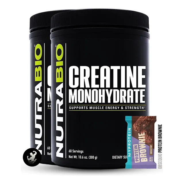 Creatina Monohidrato 600gr Nutrabio Micronizada Farmaceutica