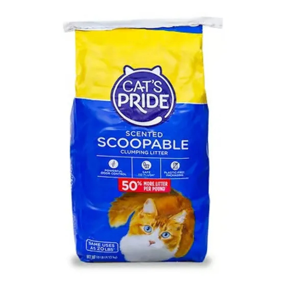Arena Gato Cats Pride Scoopable Aglomerante X 20 Lb (9.1kg