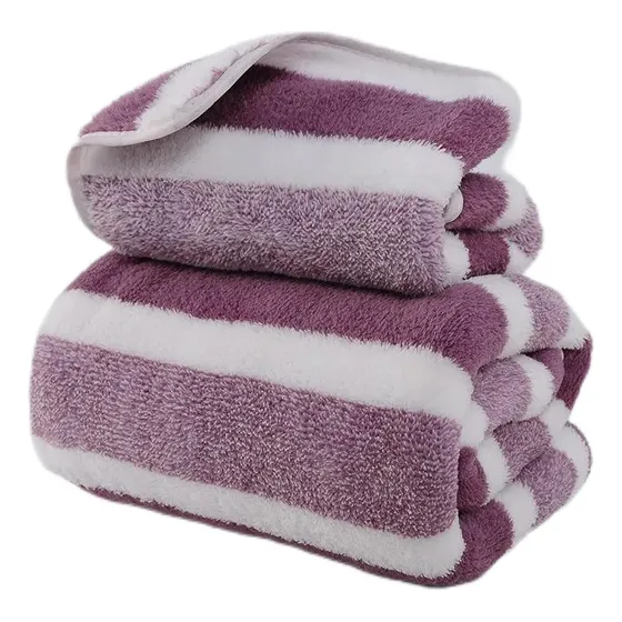 Juego De Toallas Y Toallas De Baño Supergruesas Y Absorbente