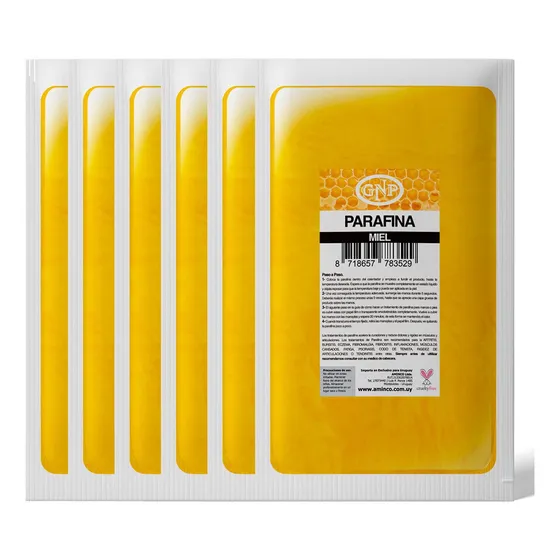 X6 Parafina Gnp 350gr Manos Pies Cuerpo, Baños De Parafina