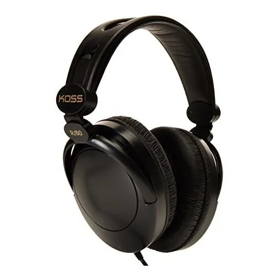 Auriculares Supraaurales Koss 154336 R-80, Negros