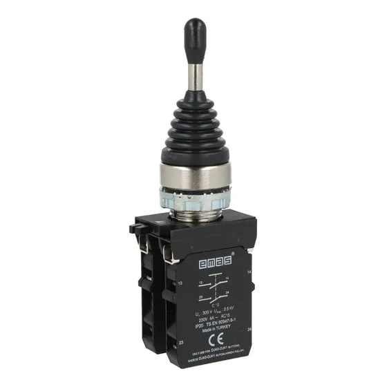 Joystick 22mm 4 Posiciones Mantenido (4na) 10 Ampe Cm707dj40