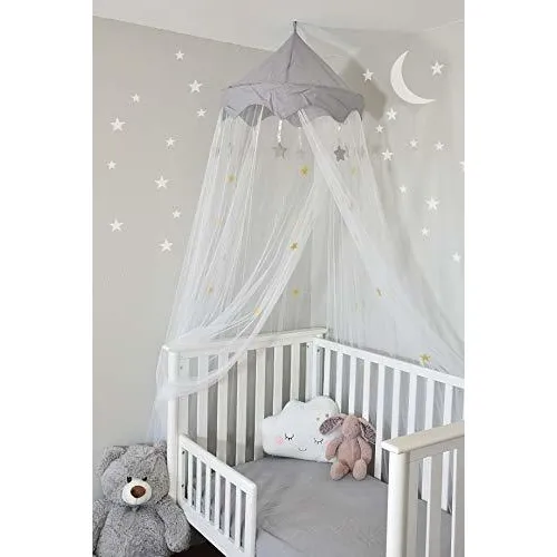 Nomad Nets Crib Canopy Para Las Niñas Cama - Cama De Kv444