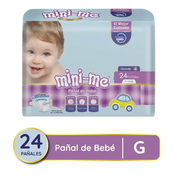 Pañal Premium Mini Me Talla G Bultox5x24unds
