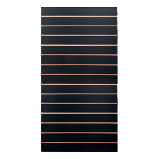 Exhibipanel - Panel Ranurado 60x122cm Negro Tumin