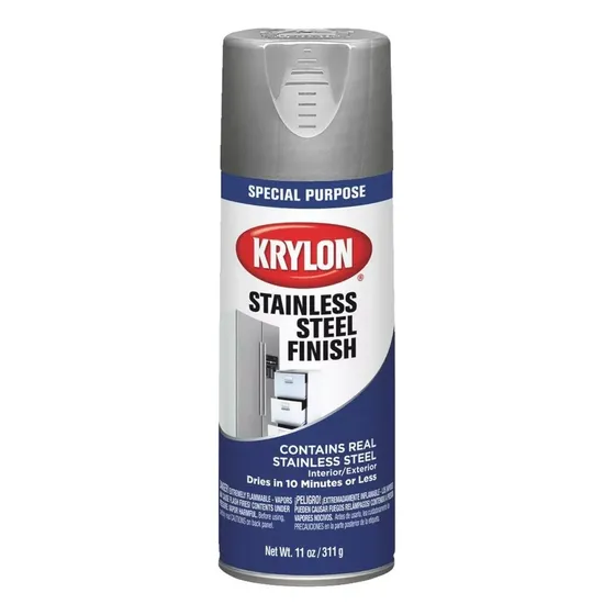 Pintura Aerosol Krylon Acabado Acero Inoxidable X 311g/325ml