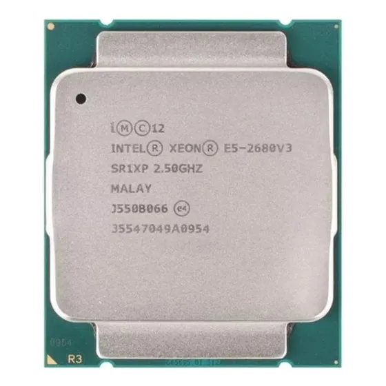 Processador gamer Intel Xeon E5-2680 V3 CM8064401439612 de 12 núcleos e 3.3GHz de frequência