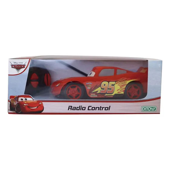 Auto Cars Disney Pixar A Radio Control Escala 1:22 Ditoys Color Rojo Personaje Cars Rayo Mcqueen