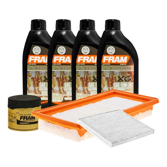 Aceite Sintético 10w30 3 Filtros March L4 1.6l 12-23 Fram