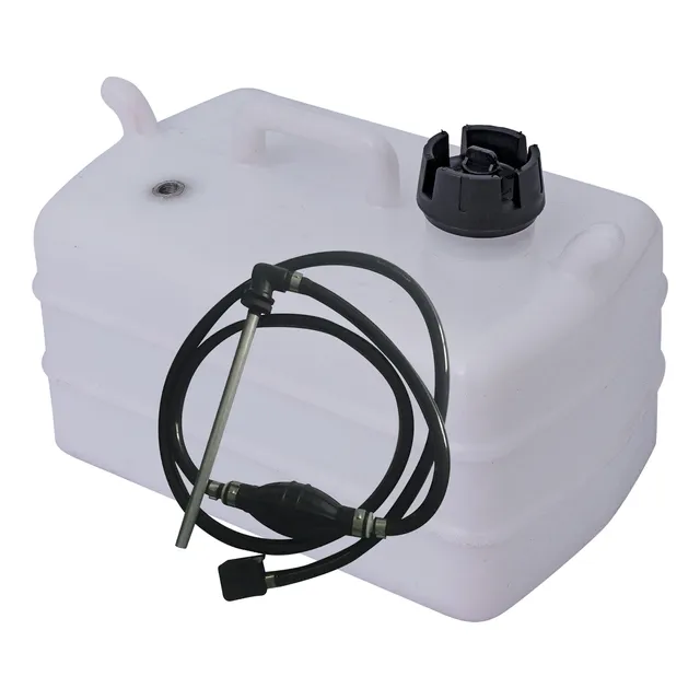 Tanque 12l + Mangueira Completa Para Motores De Popa 