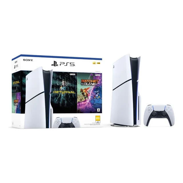 Consola Sony Playstation 5 Slim Ed Estandar + Bundle Ps5 Prm